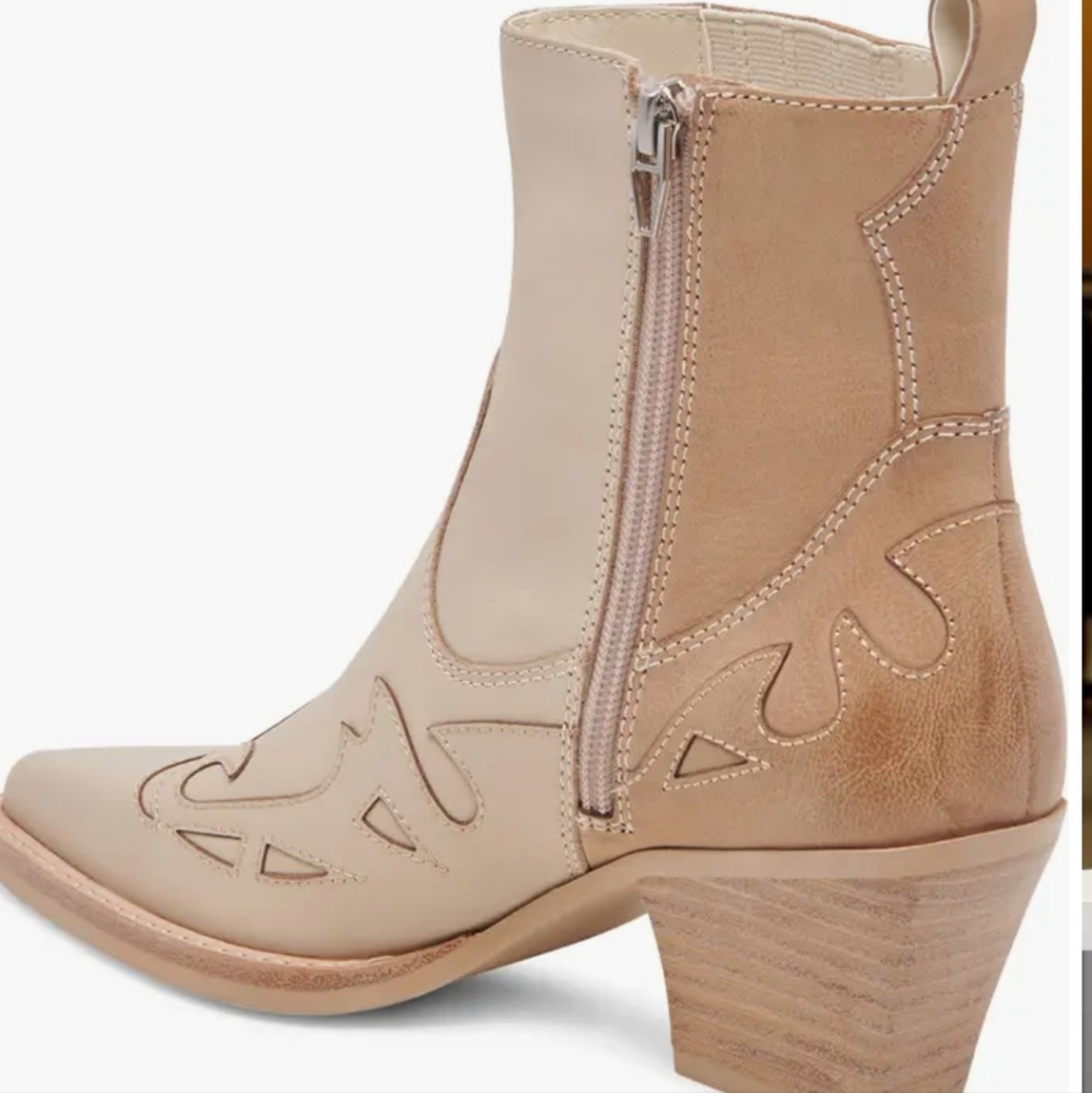 🤍Dolce Vita🤍 Ramson Western Boot in Dune Multi Leather....Size 7
